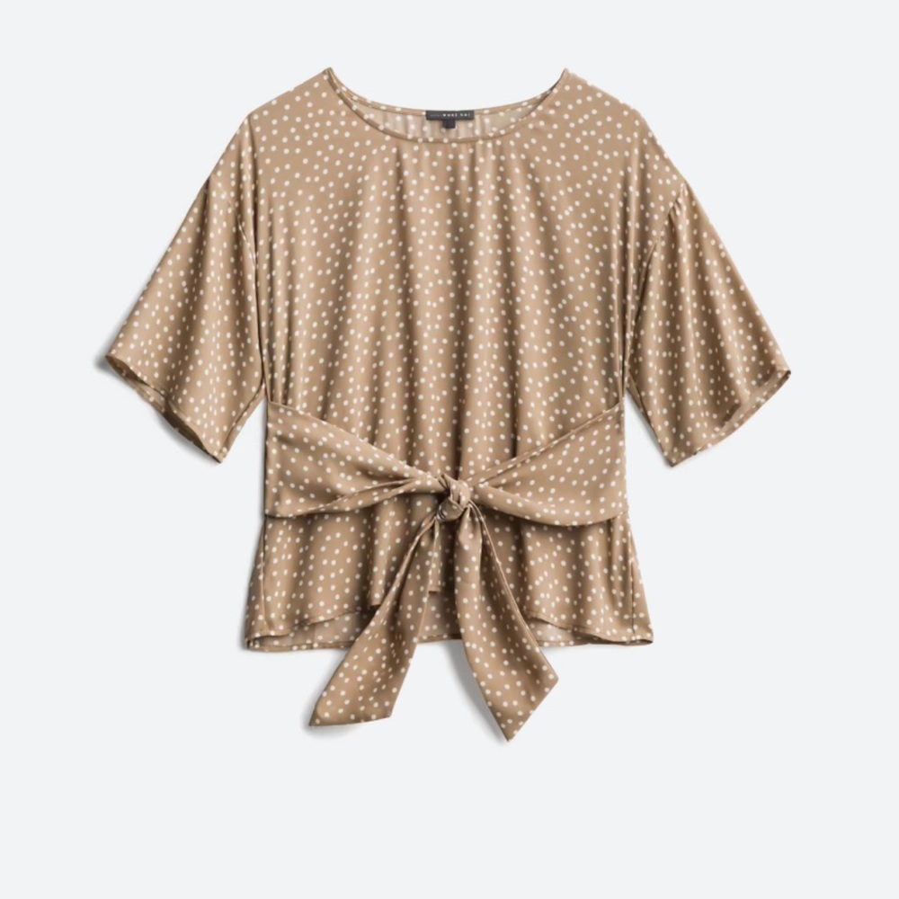 WEST KEI
Julianne Tie Front Blouse